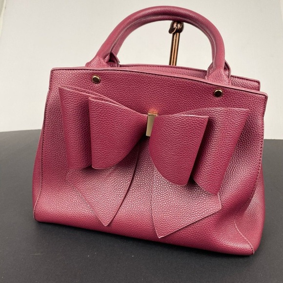 b new york Handbags - Crossi New York women's Deep Burgundy Handbag.casual travel